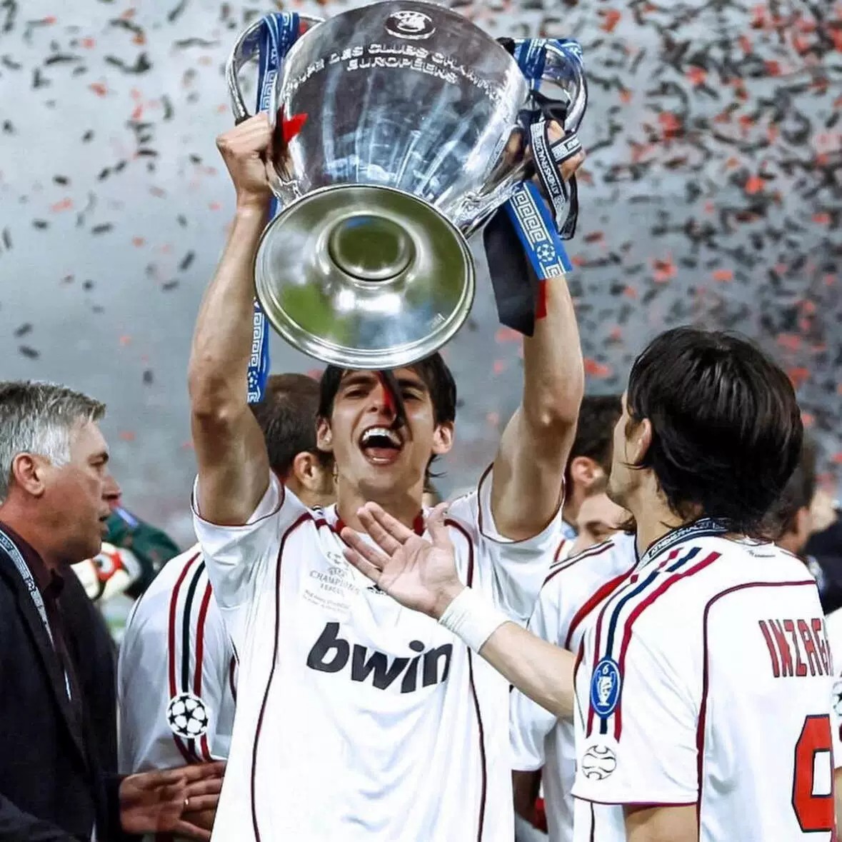 复古0607AC米兰客场球衣马尔蒂尼22号卡卡因扎吉舍普琴科成人儿童