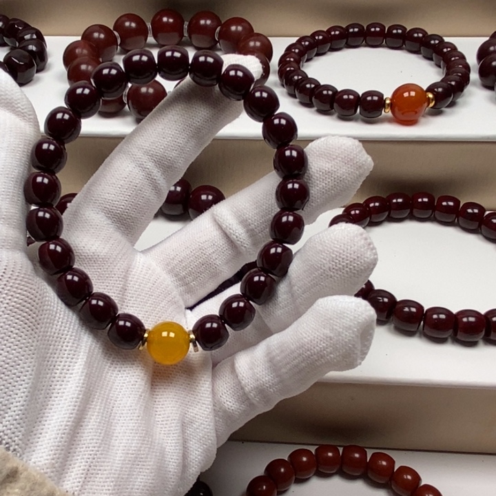 核桃手串/手链羁*猴头雕刻