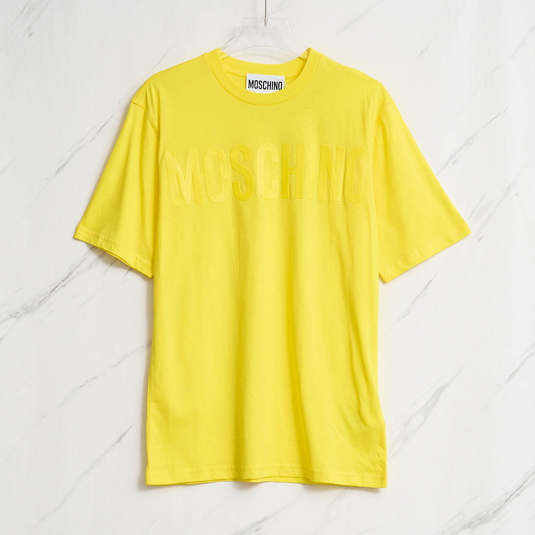Moschino字母圆领T恤XT300008