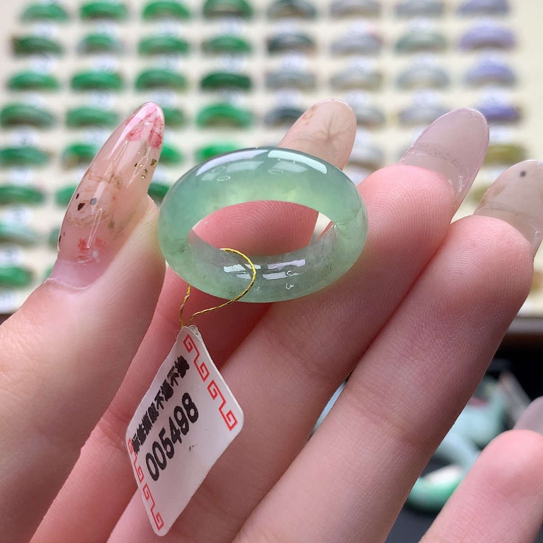 翡翠未镶嵌戒指港12