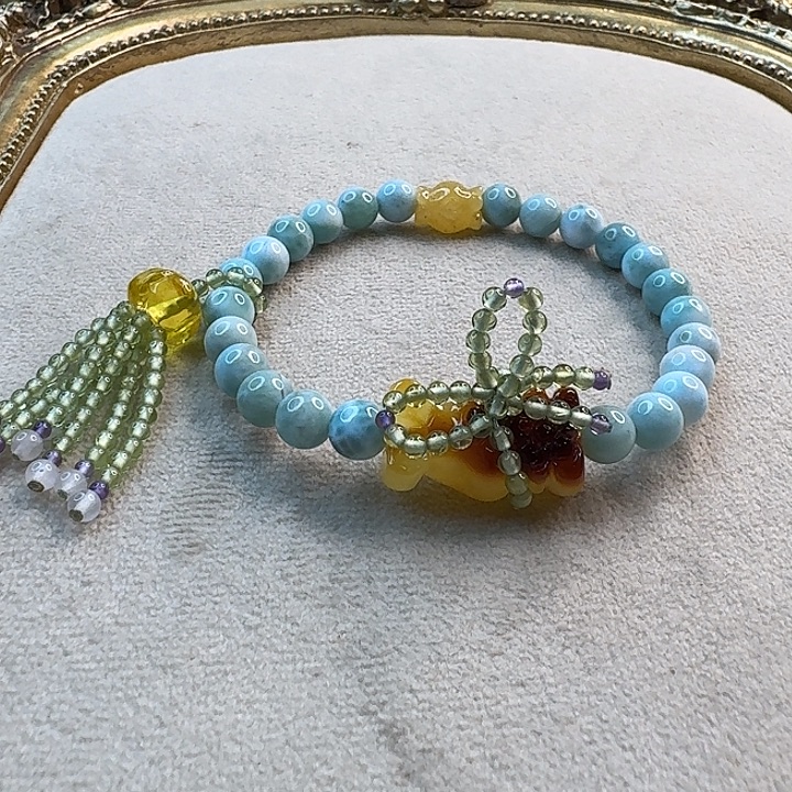 蜜蜡未镶嵌颈饰琥珀手串