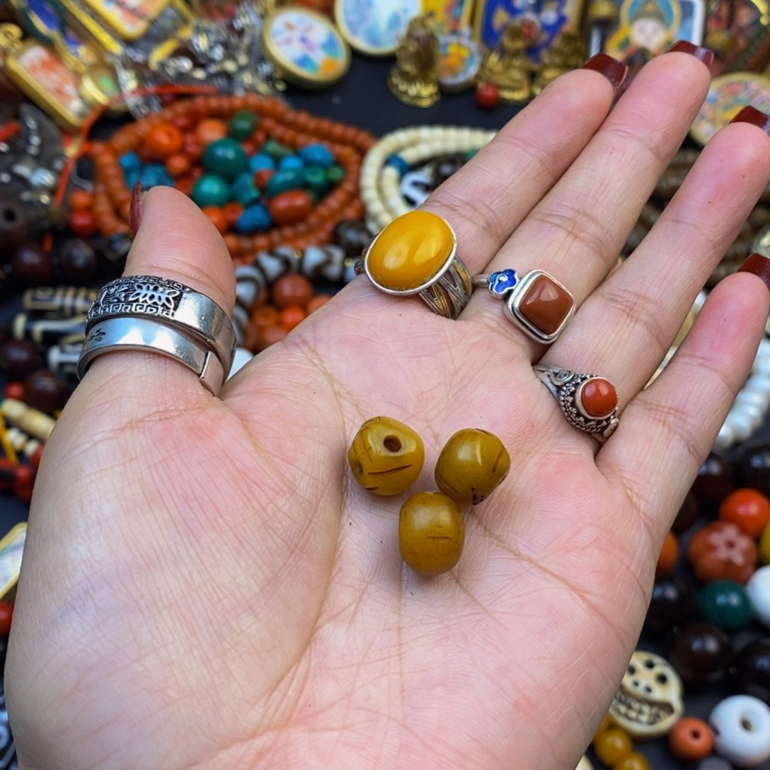 泥塑擦擦的吊坠的