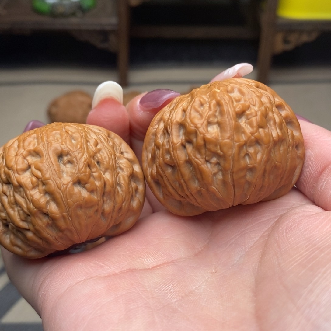 文玩核桃把件铁锤43 S7号