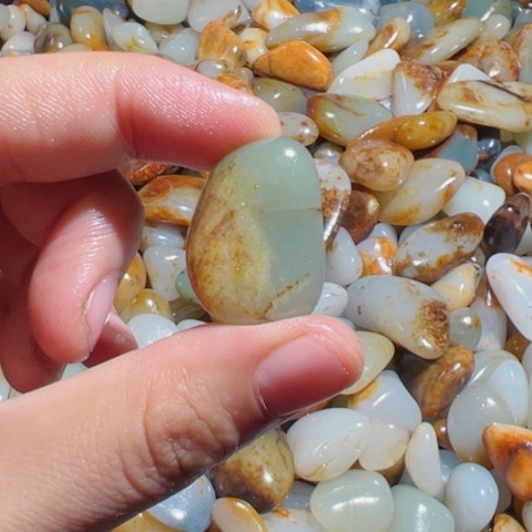 和田玉（糖玉）手链未镶嵌14