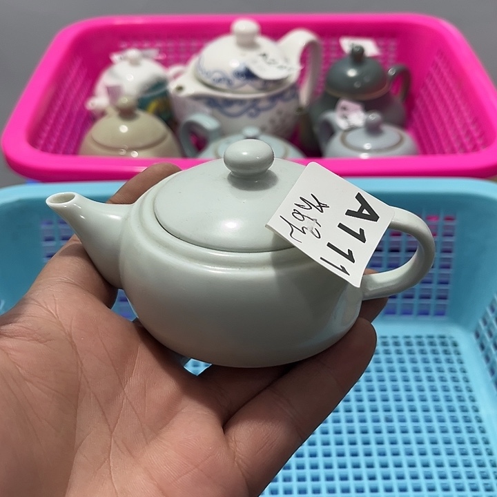 方***妍瓷片默认微瑕瓷器、茶具、壶、摆件，介意勿拍 