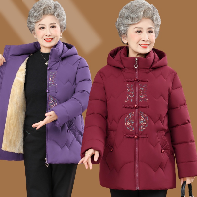 【日常新中式】中老年人奶奶加绒加厚款冬装棉服妈妈外套冬季棉衣装
