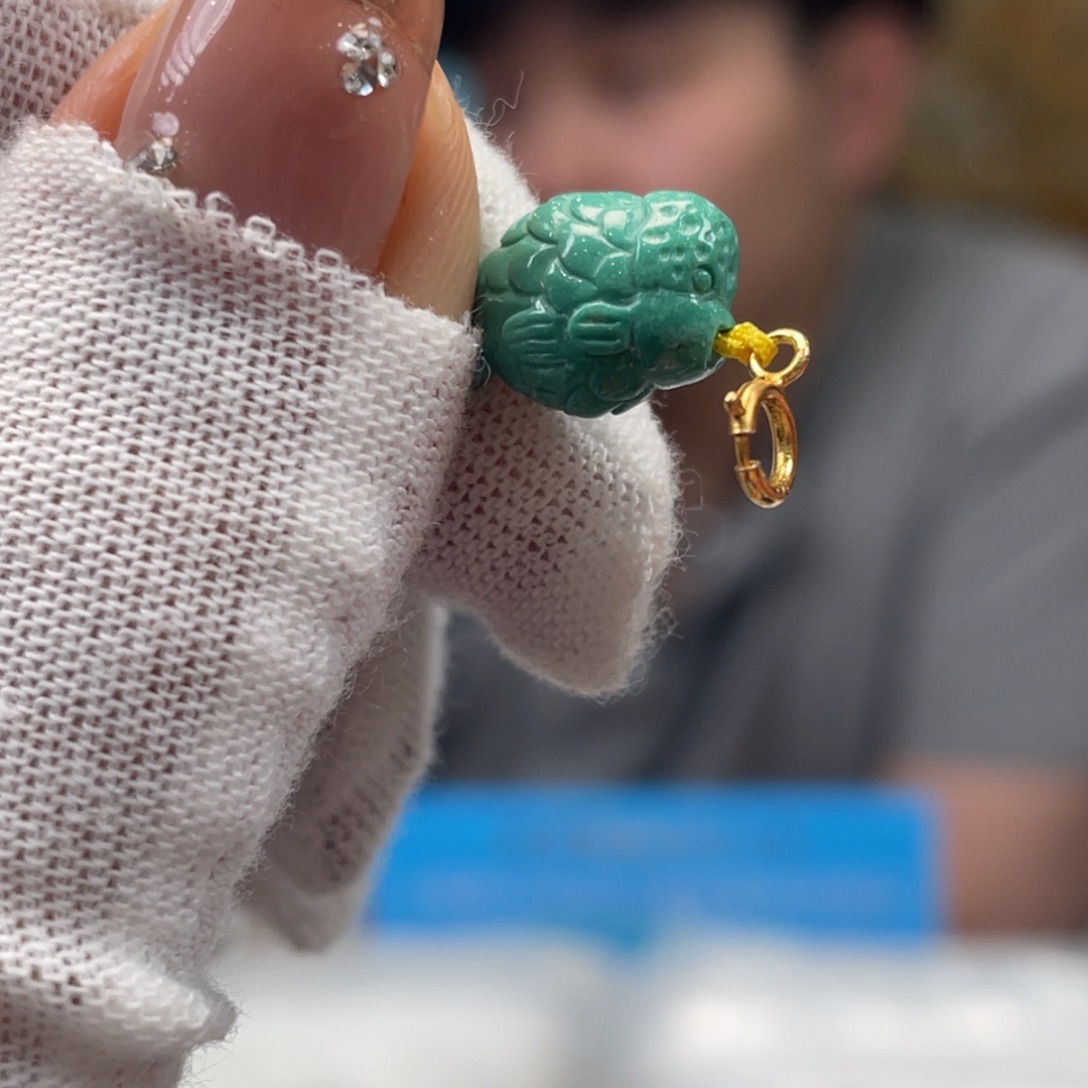 未镶嵌绿松石挂件