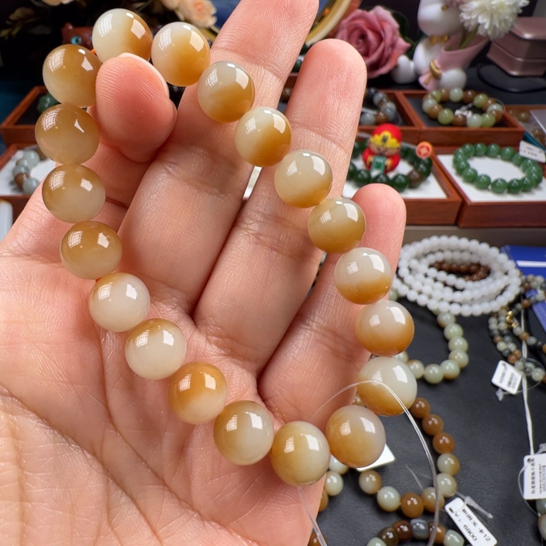 和田玉手链未镶嵌