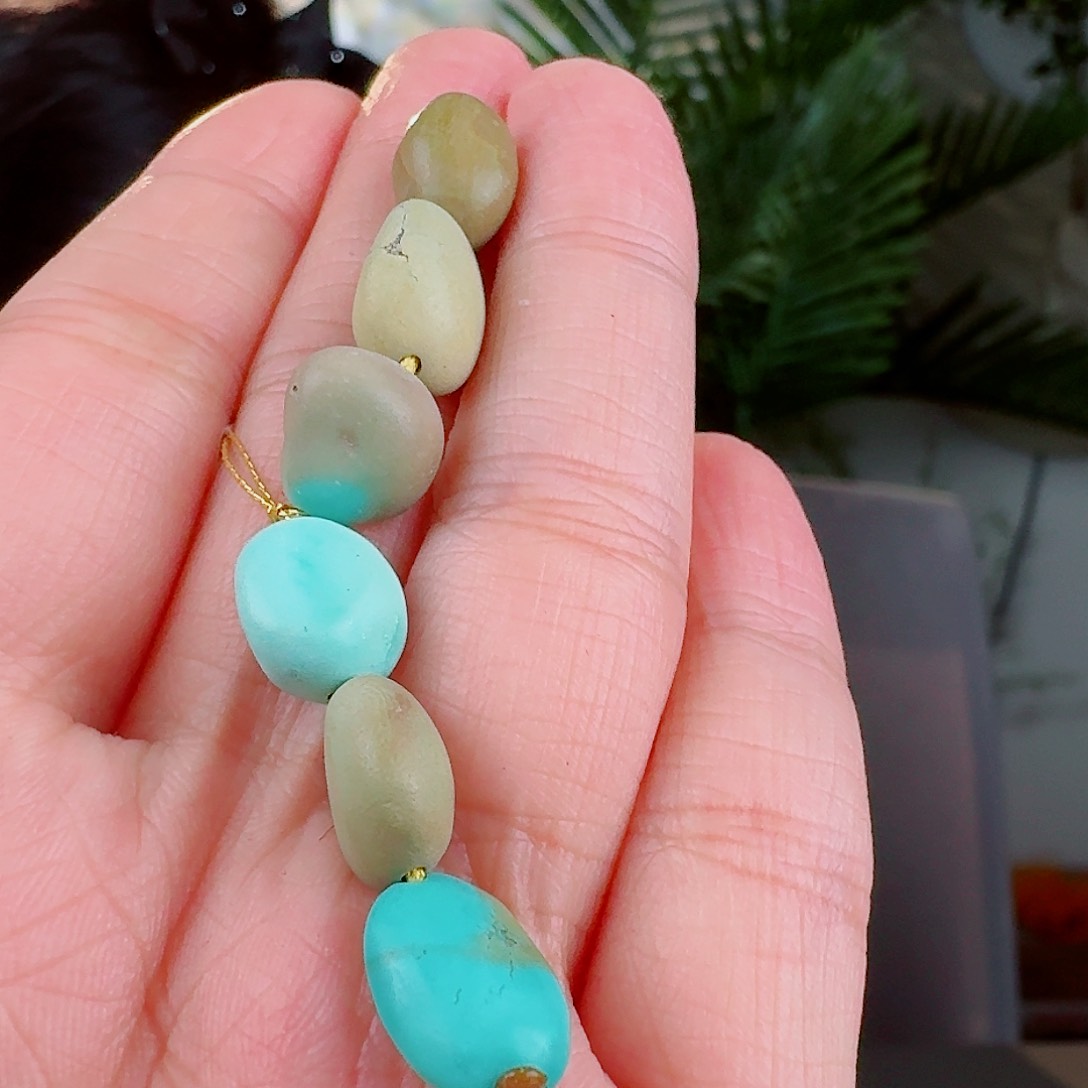 绿松石珠宝奇石未镶嵌