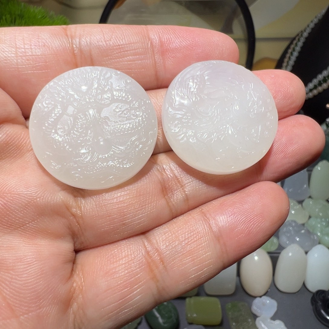 和田玉（白玉）未镶嵌颈饰