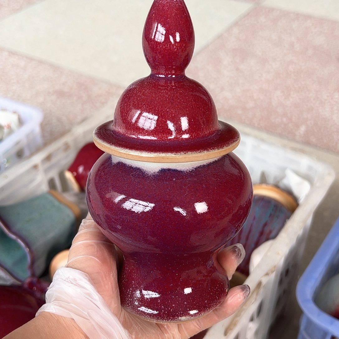 摆件郑家钧窑摆件