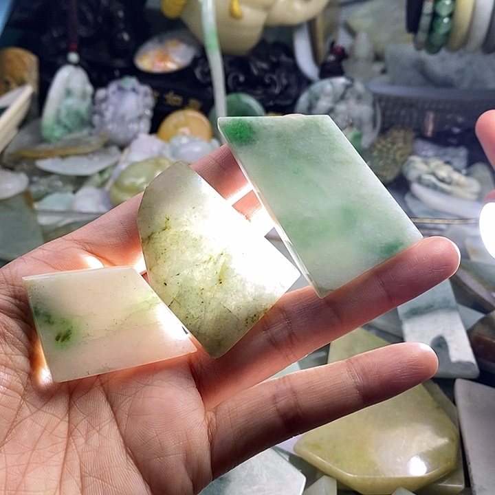 散珠翡翠天然翡翠