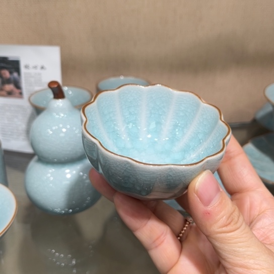 瓷片大宋名窑汝瓷茶具