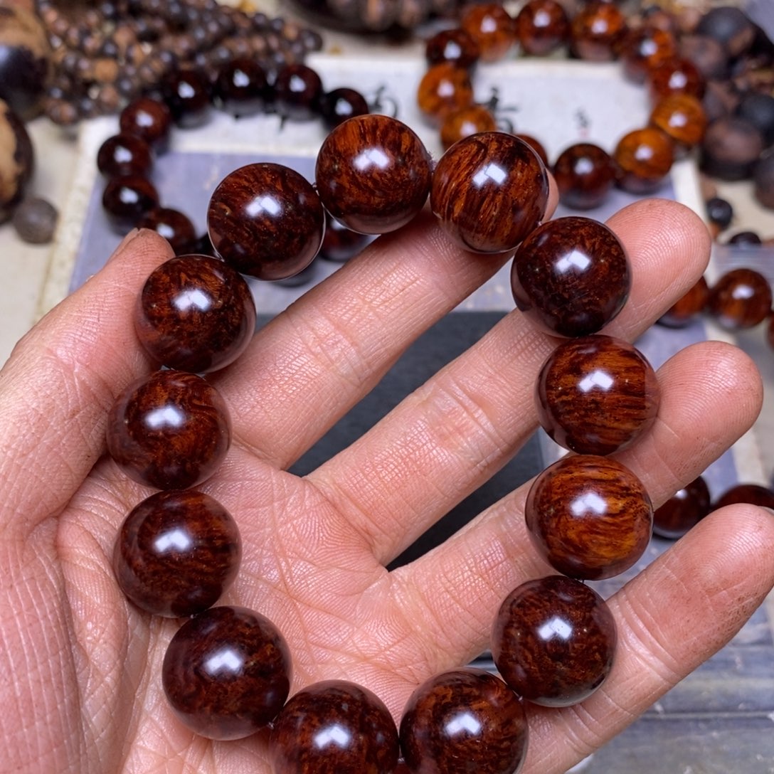 降真香手串/手链海南红降1.8留疤52克福利