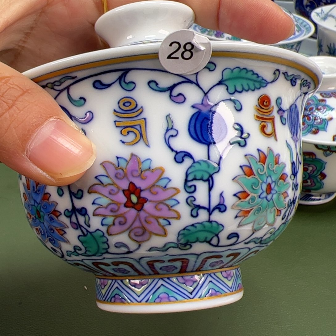 杯景德镇纯手绘茶具28