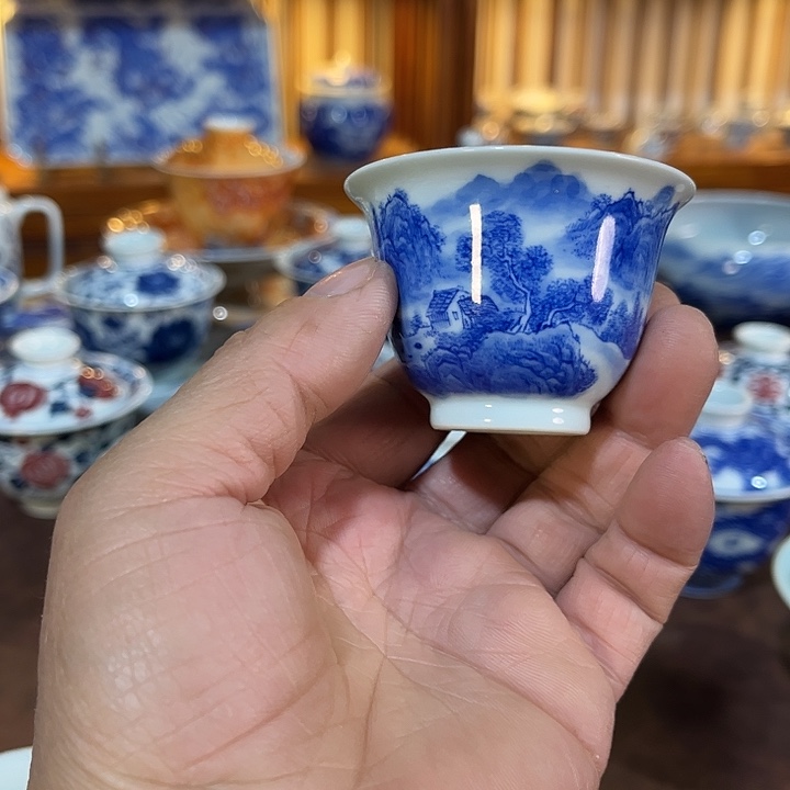 錡镇堂手工手绘杯