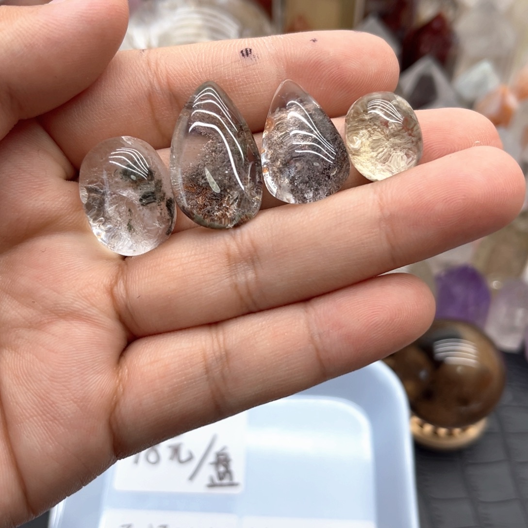 珠宝半成品未镶嵌水晶40 