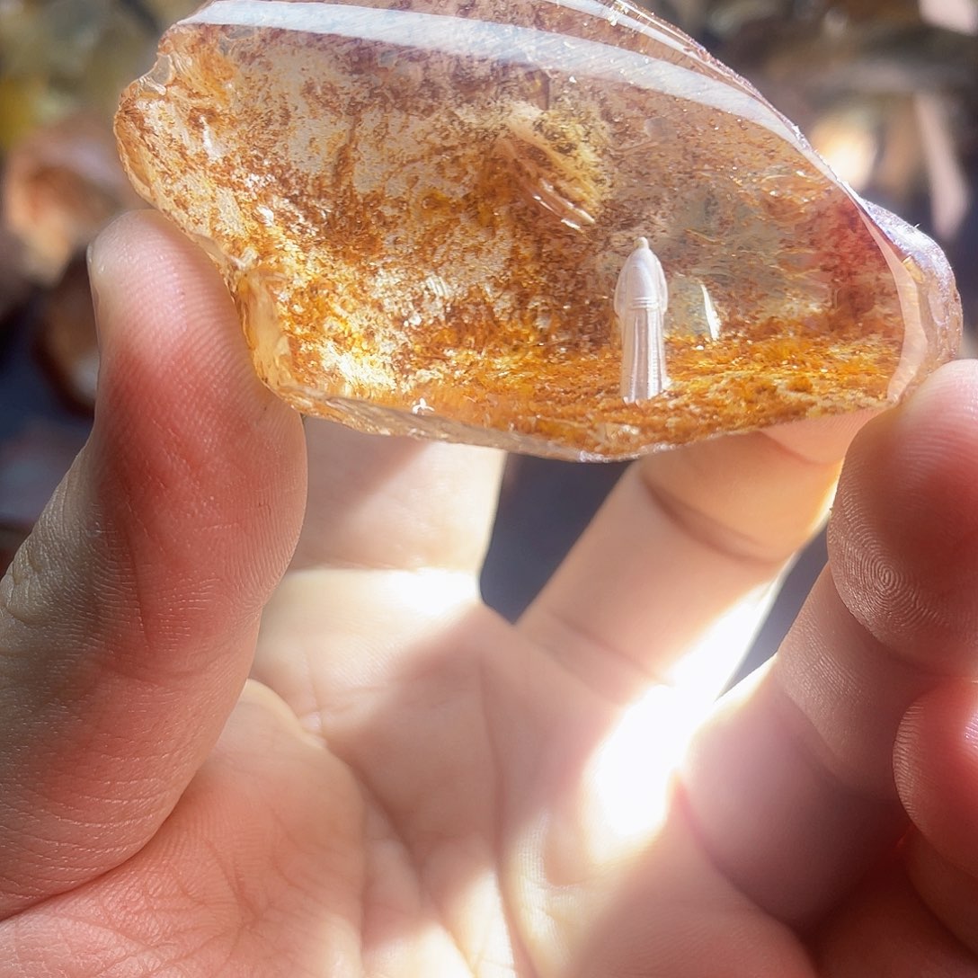 水晶未镶嵌珠宝半成品