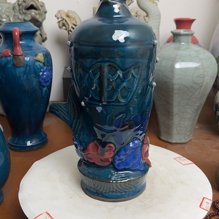 龙***天紫砂茶叶盒瓷器瓷器瓷器