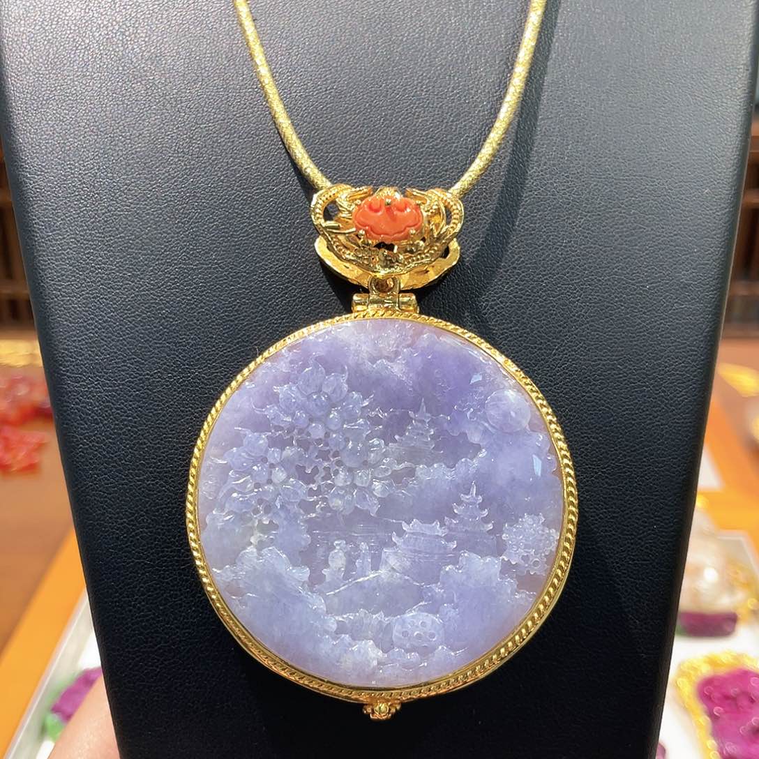 锦纶非金属吊坠嘎乌盒