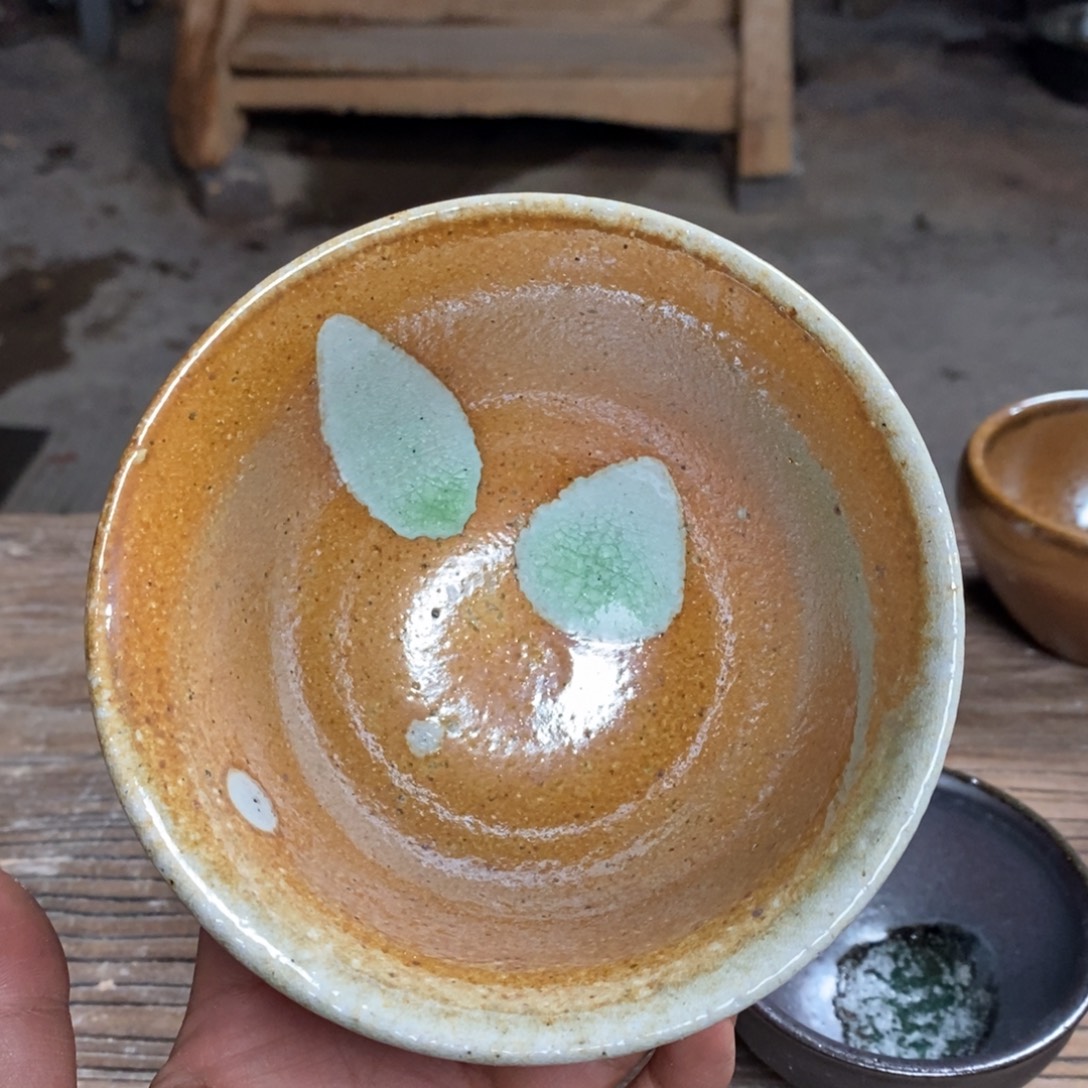 一***起浪鬼柴烧 禅寂系列碗