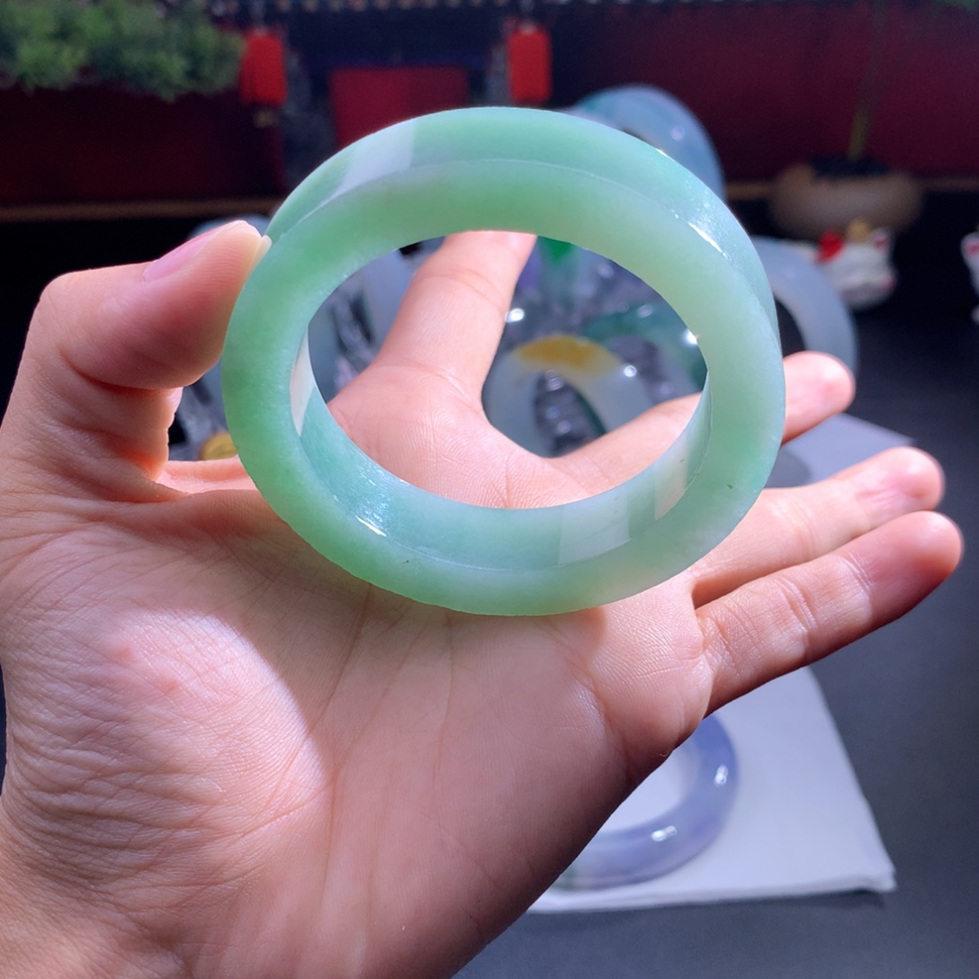 定制翡翠翡翠手镯未镶嵌