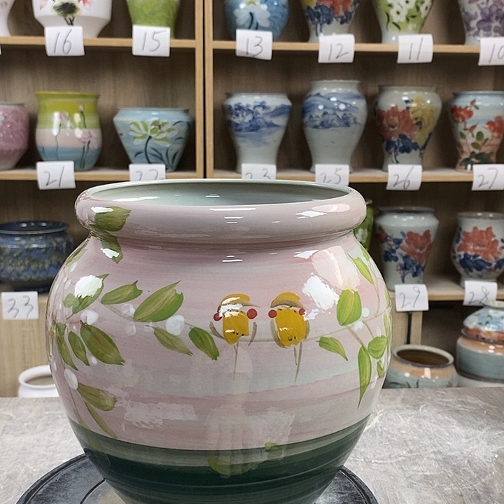 缸23zp景德镇陶瓷花盆