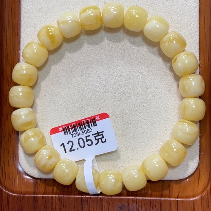 蜜蜡手链未镶嵌蜜蜡