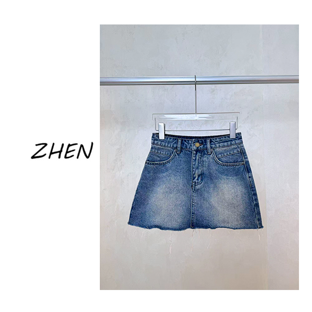 【ZHEN】25Y00248 2025新款短裤显瘦遮肉小众设计款