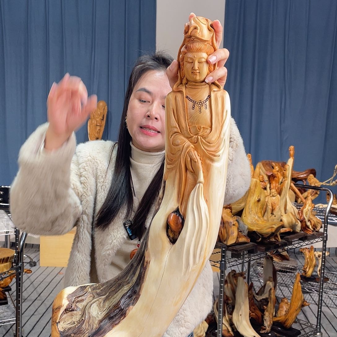 柏木（崖柏）随型艺术根雕