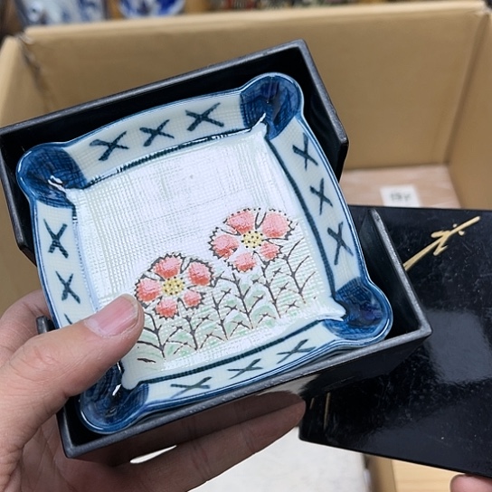 瓷片摆件工艺品瓷器摆件777