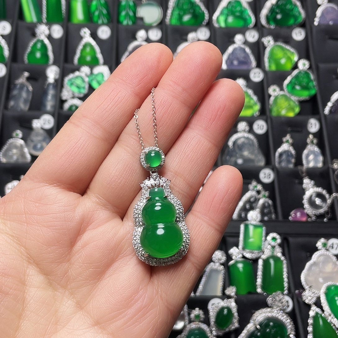 玛瑙/玉髓合金颈饰