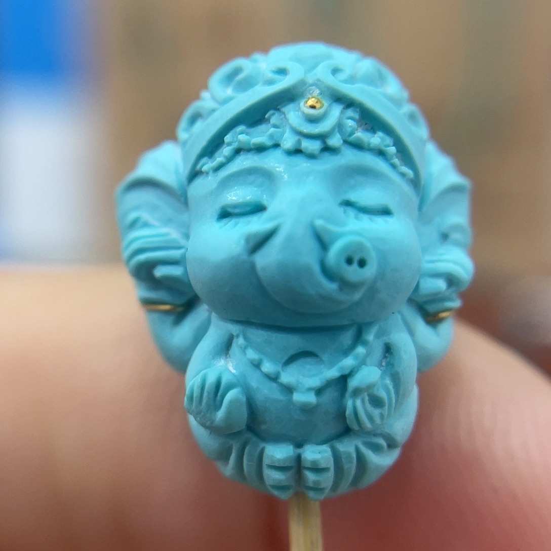 绿松石未镶嵌珠宝奇石