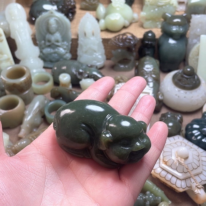 和田玉颈饰未镶嵌无*