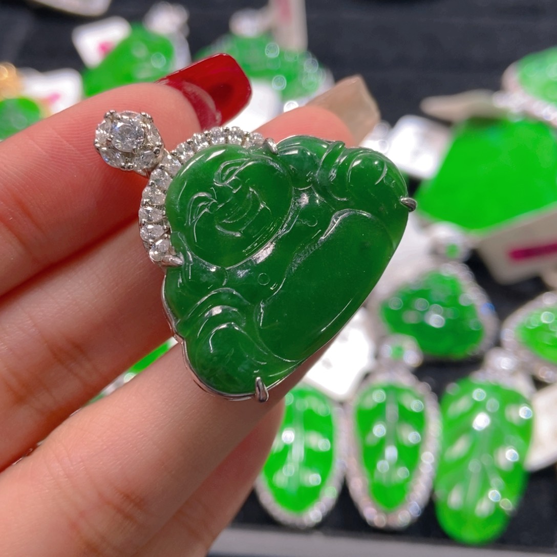 翡翠吊坠(不含链)未镶嵌