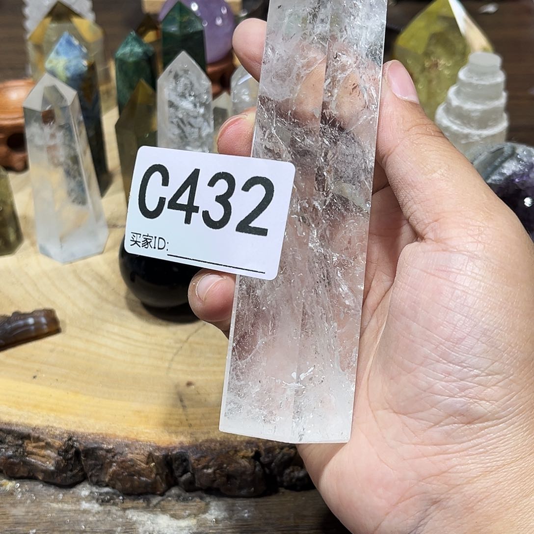 未镶嵌珠宝半成品水晶N****t拍两单发一个微瑕