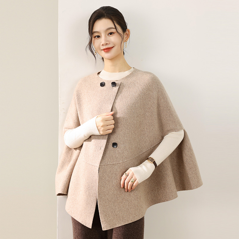 2025年秋季新款百搭女士羊毛大衣外套