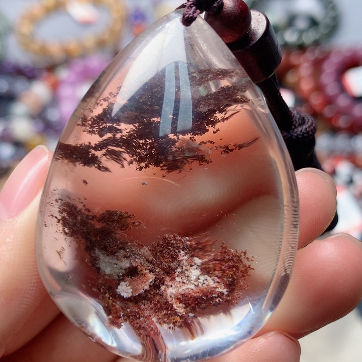 水晶吊坠(不含链)未镶嵌