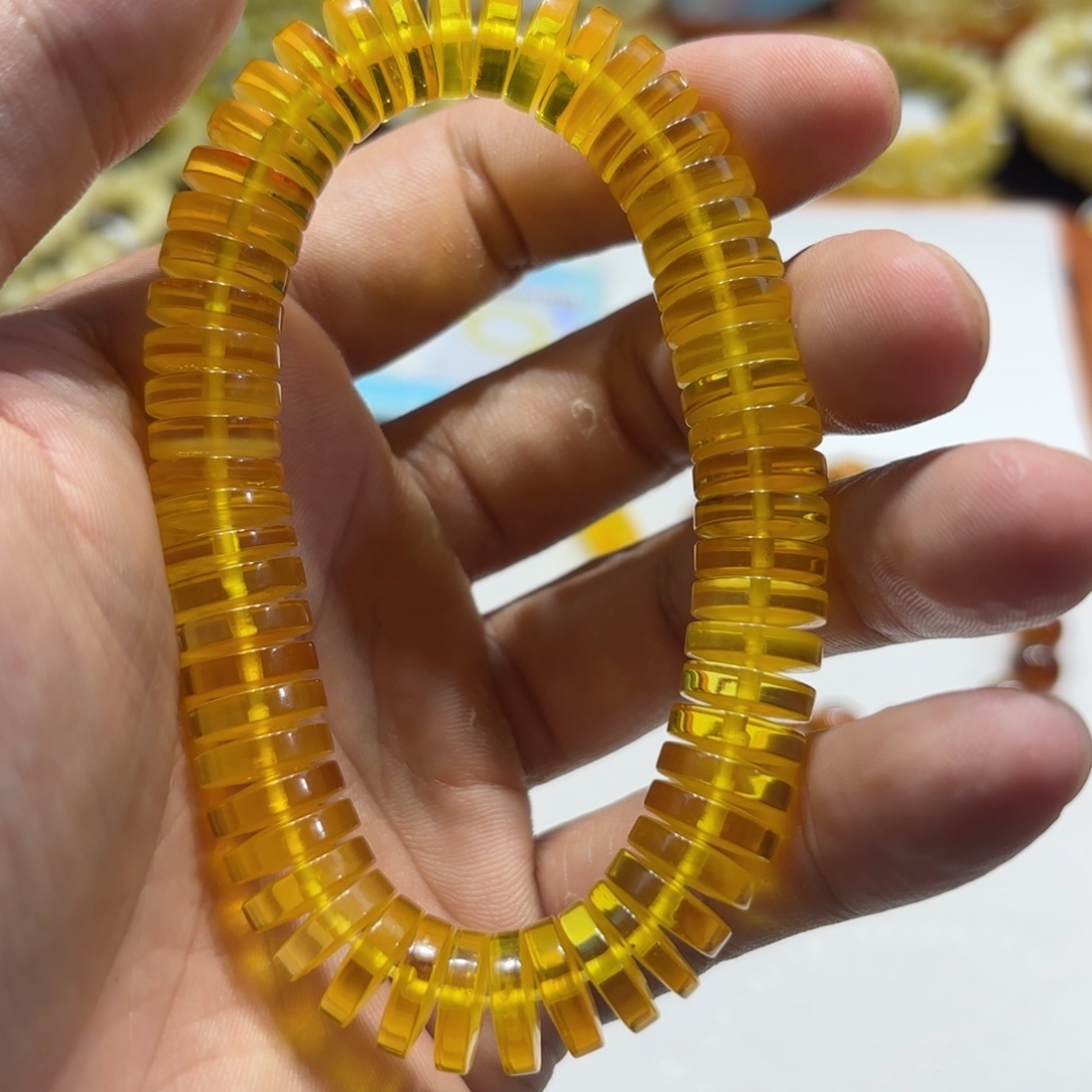琥珀未镶嵌手链卡 11.3