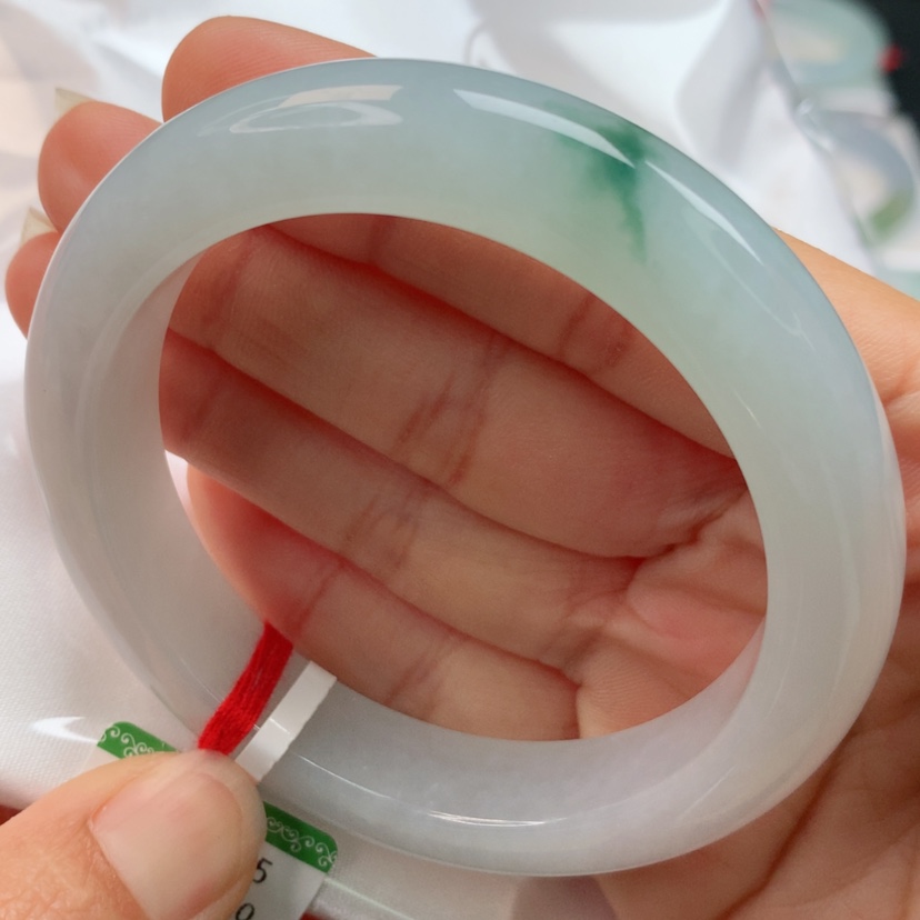 【闪购商品】翡翠手镯未镶嵌天然翡翠手镯