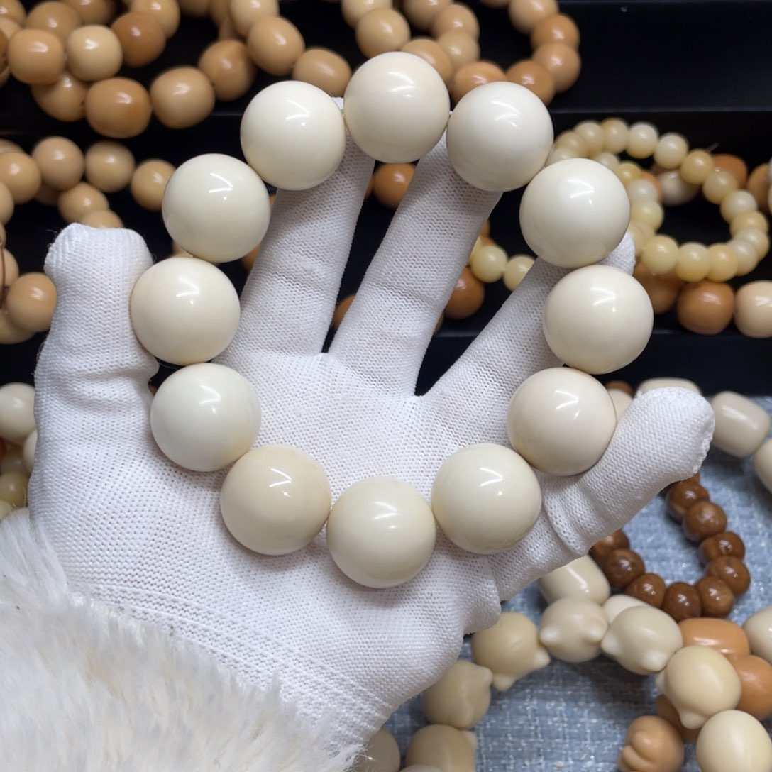 菩提根/象牙果吊坠22+干磨牙果圆珠623