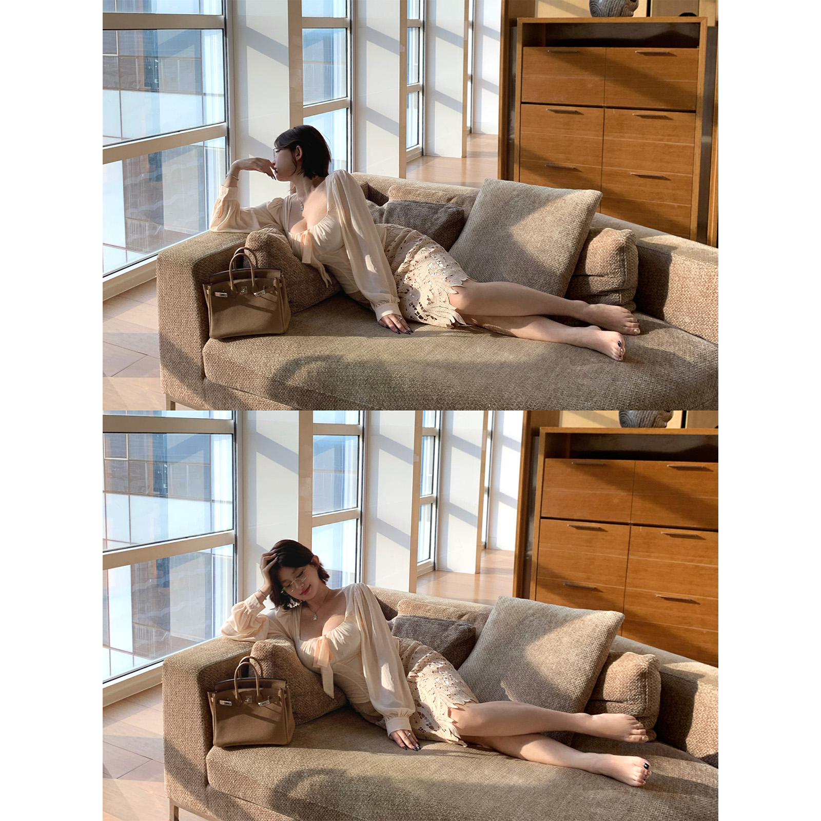 熟女散发魅力!!【“花蕊半裙”浮雕镂空水溶蕾丝!!!】ZTBP3038