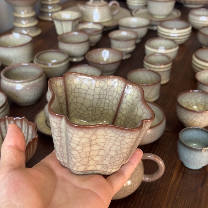 蒋加宝 传世哥窑 煮泉杯