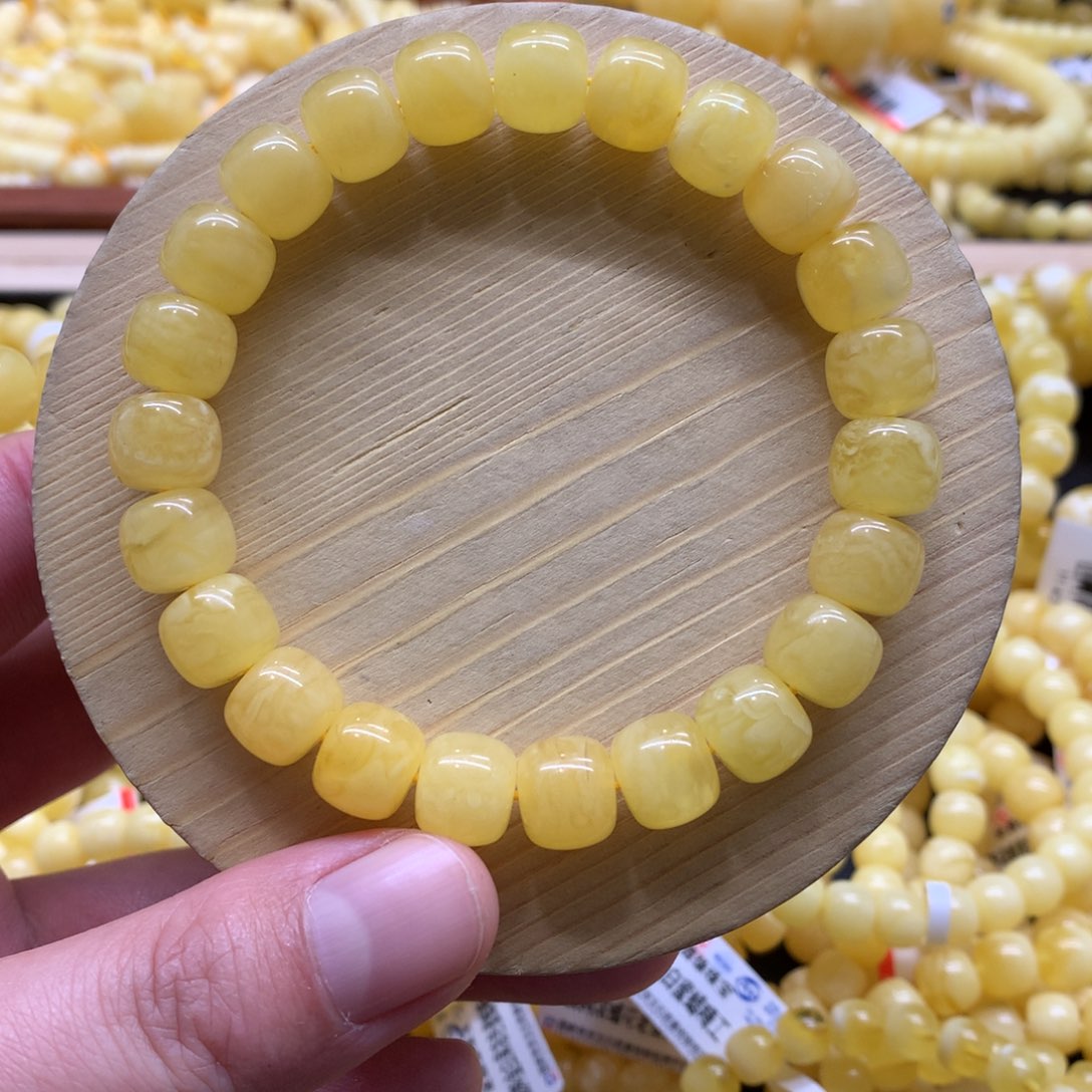 蜜蜡手链未镶嵌蜜蜡