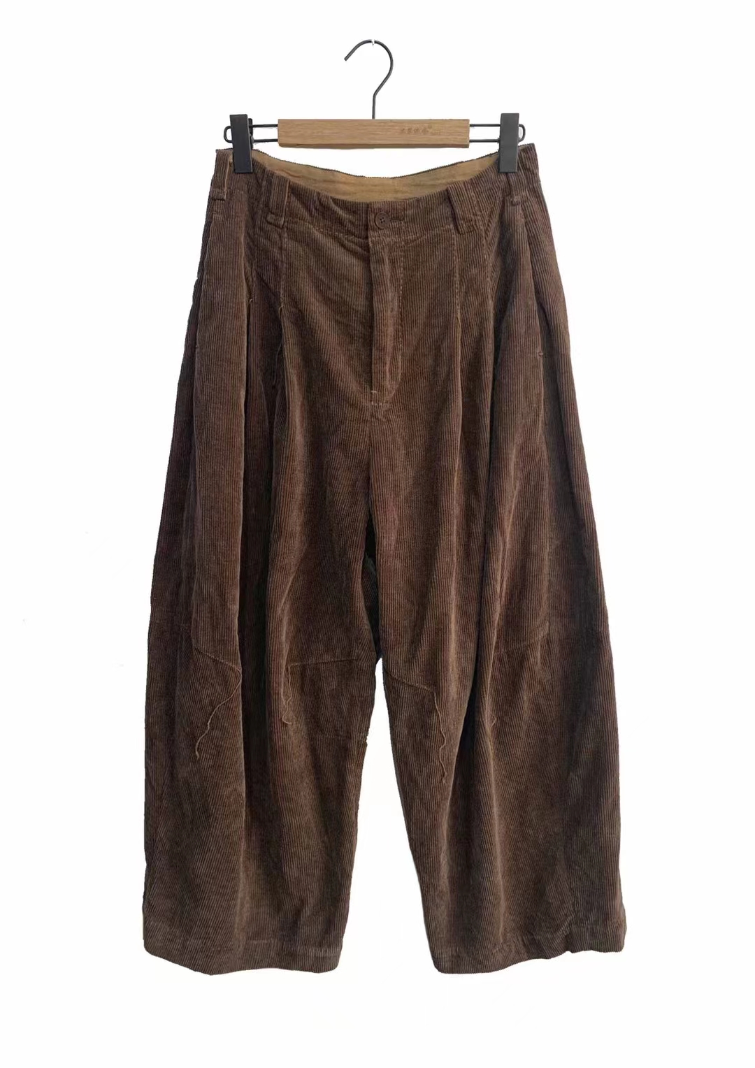 左岸迷香咖棕色裤子