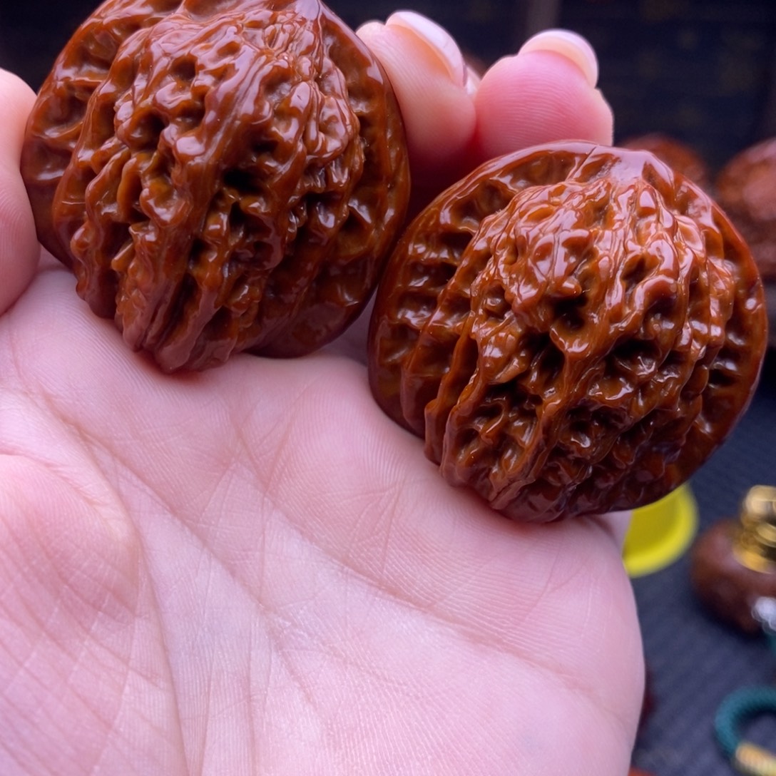 文玩核桃吊坠四座楼40尺