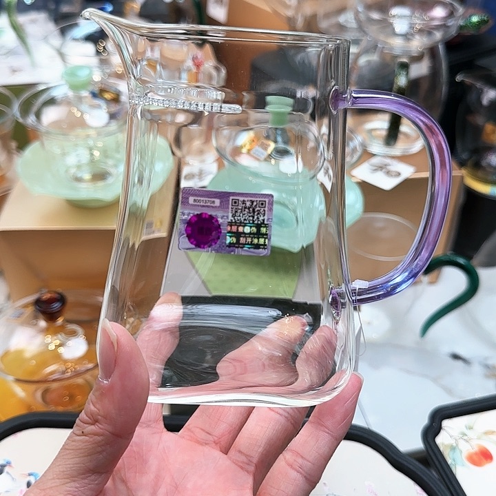 禾器浅紫色道央煮茶器