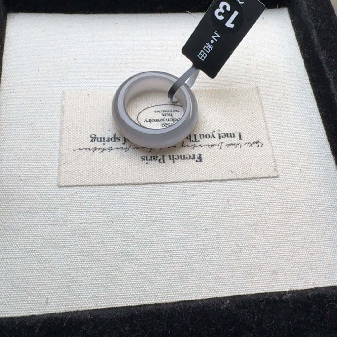 和田玉戒指未镶嵌耿*～