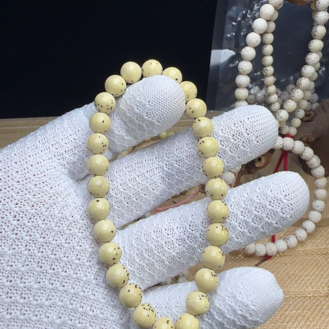 手串星月菩提8圆龙蛋手持