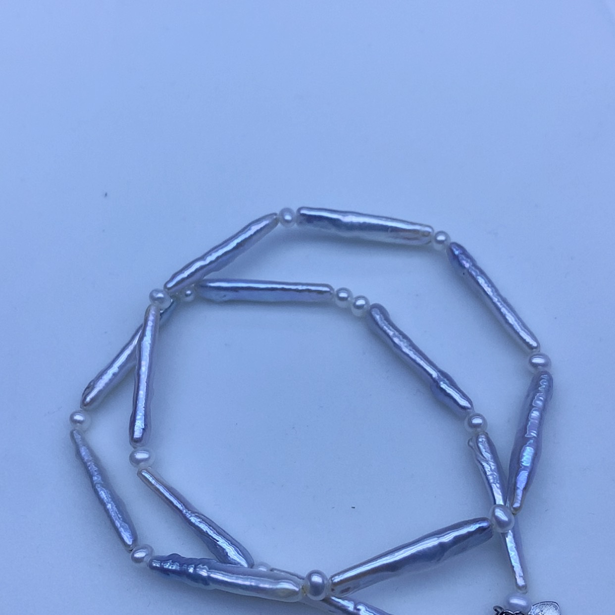 【闪购商品】淡水珍珠颈饰银S925镶嵌